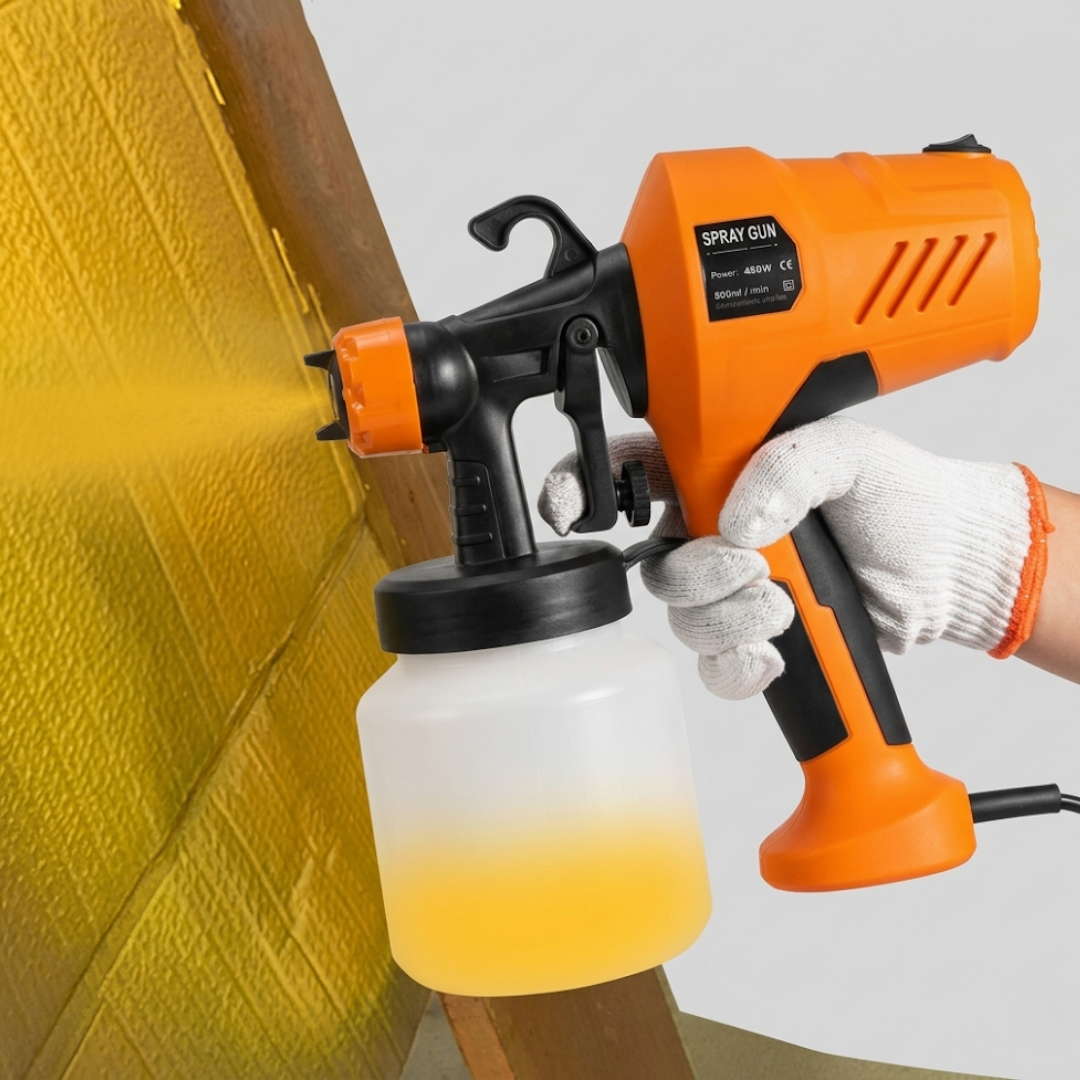 Pistola Pulverizadora Eléctrica Profesional para Pintura