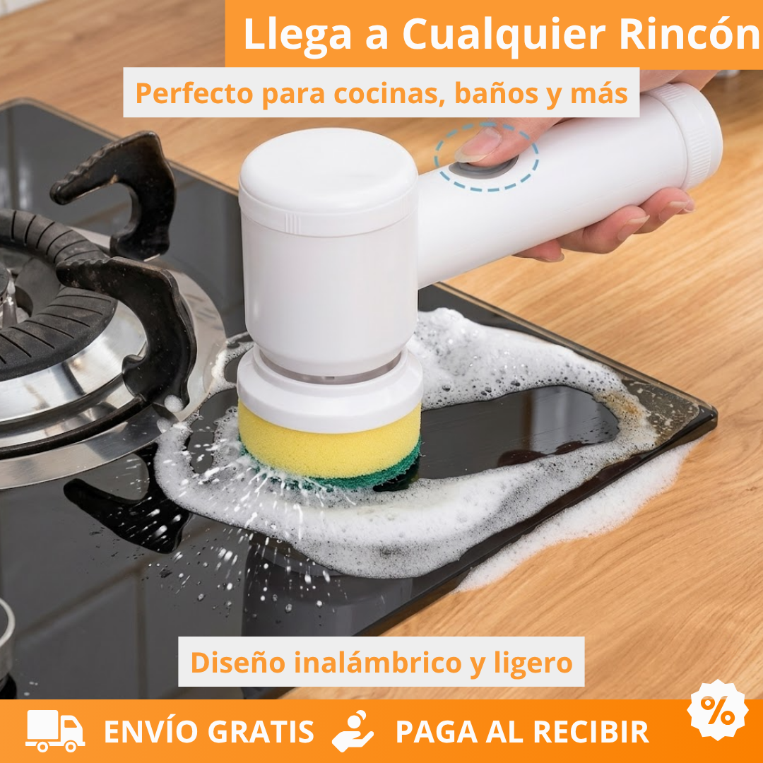 Cepillo Eléctrico Inalámbrico 5 en 1