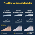 Plantillas Elevadoras Invisibles con Soporte Ergonómico