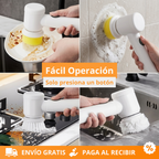 Cepillo Eléctrico Inalámbrico 5 en 1